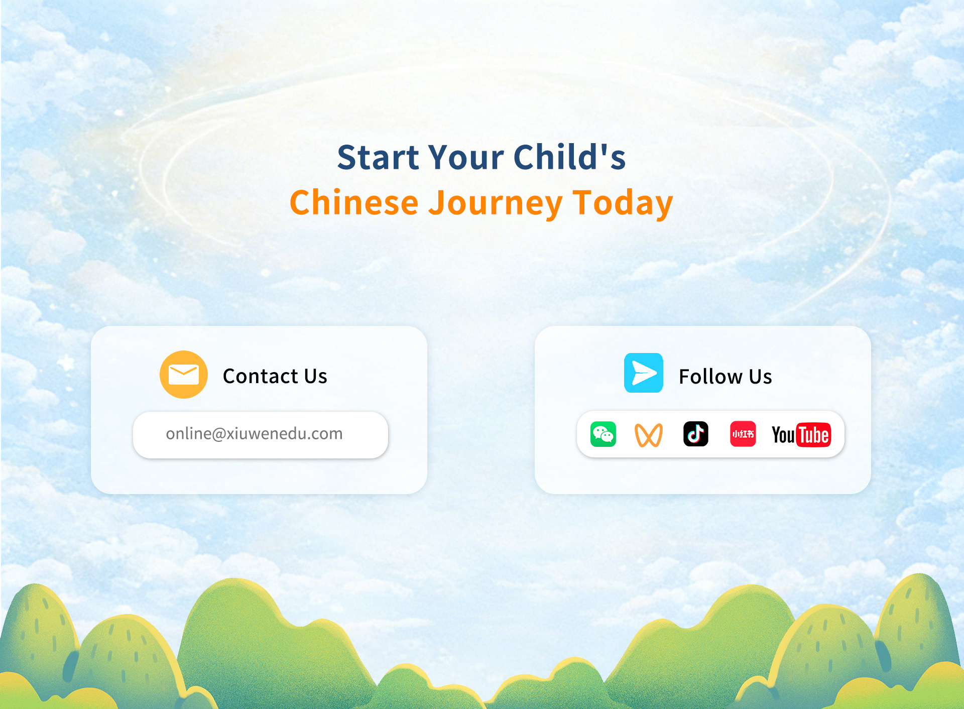 Contact XKidz Chinese